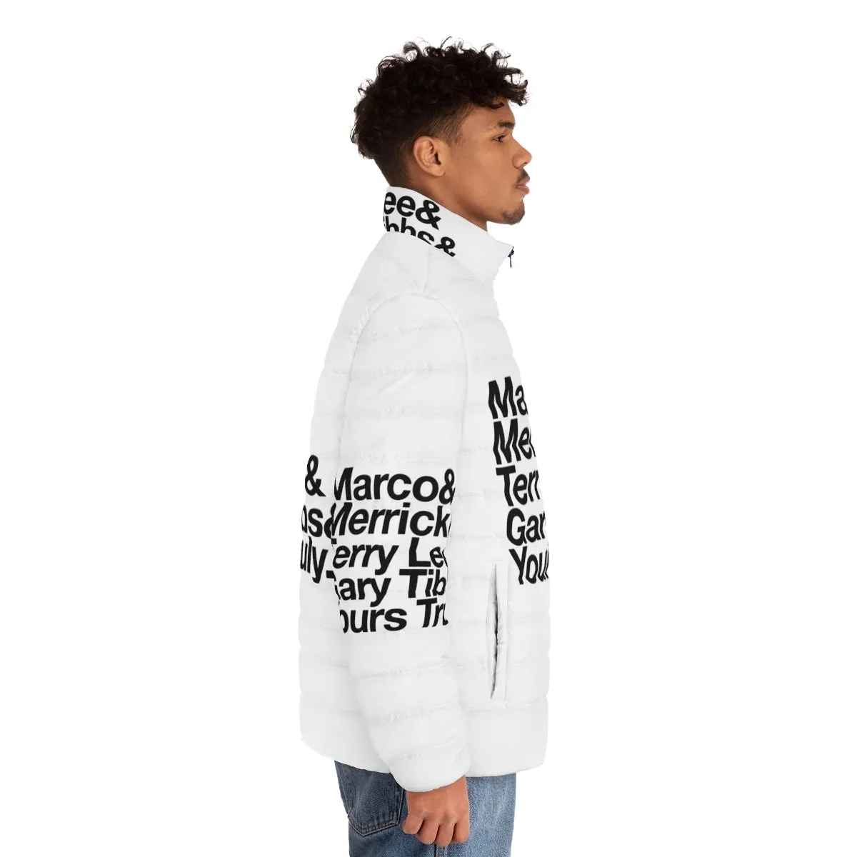 Adam & The Ants 80s Puffer Jacket - Iconic New Wave Punk Style