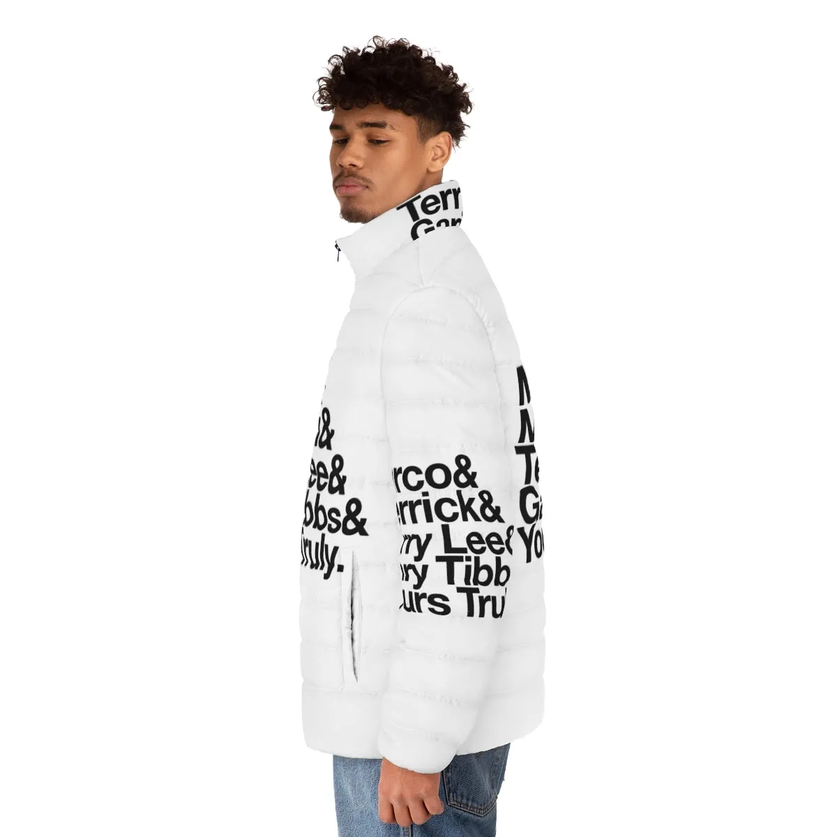 Adam & The Ants 80s Puffer Jacket - Iconic New Wave Punk Style