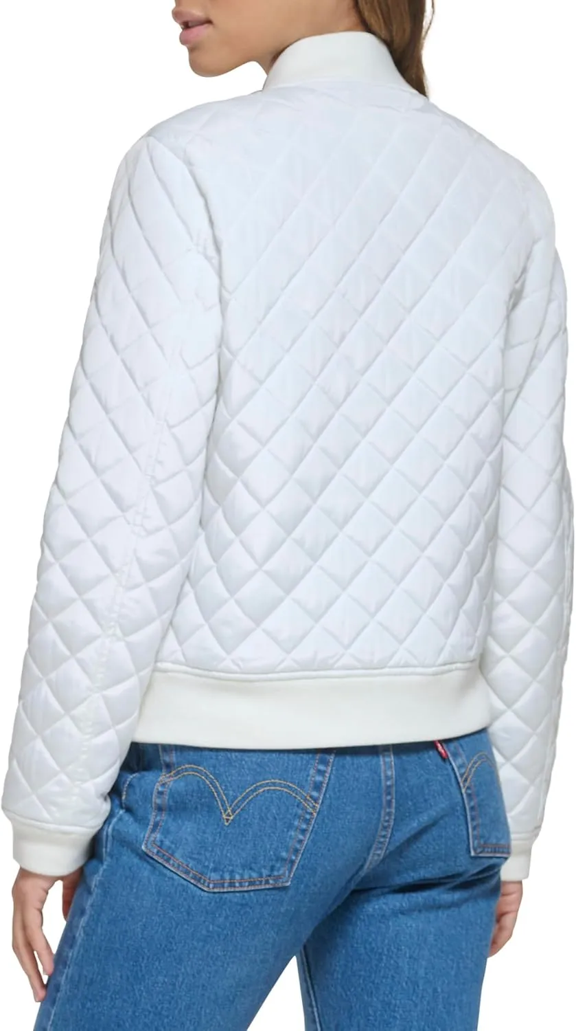 Levi's Women's Diamond Quilted Bomber Jacket (Regular & Plus Size)