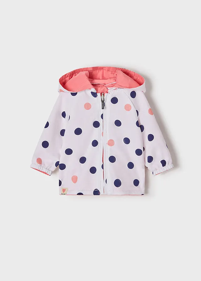 Mayoral 1491 095 - Azalea Pink Reversible Windbreaker