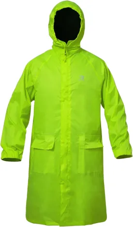 Raincoat for Men Waterproof Long Rain Jacket with Stowable Hood Lightweight Rain Gear Poncho for Unisex