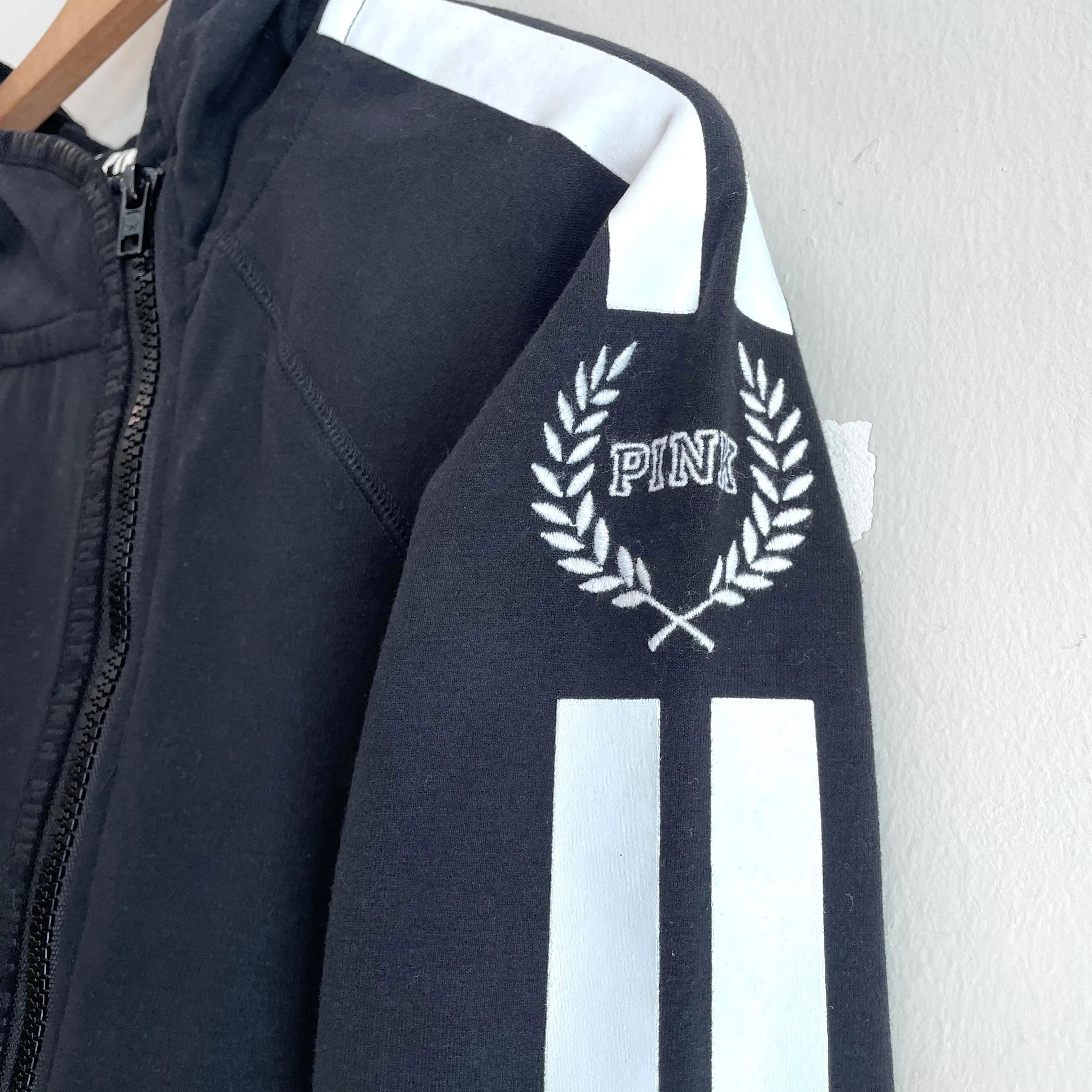 Side Zip Hooded Thumbhole Jacket