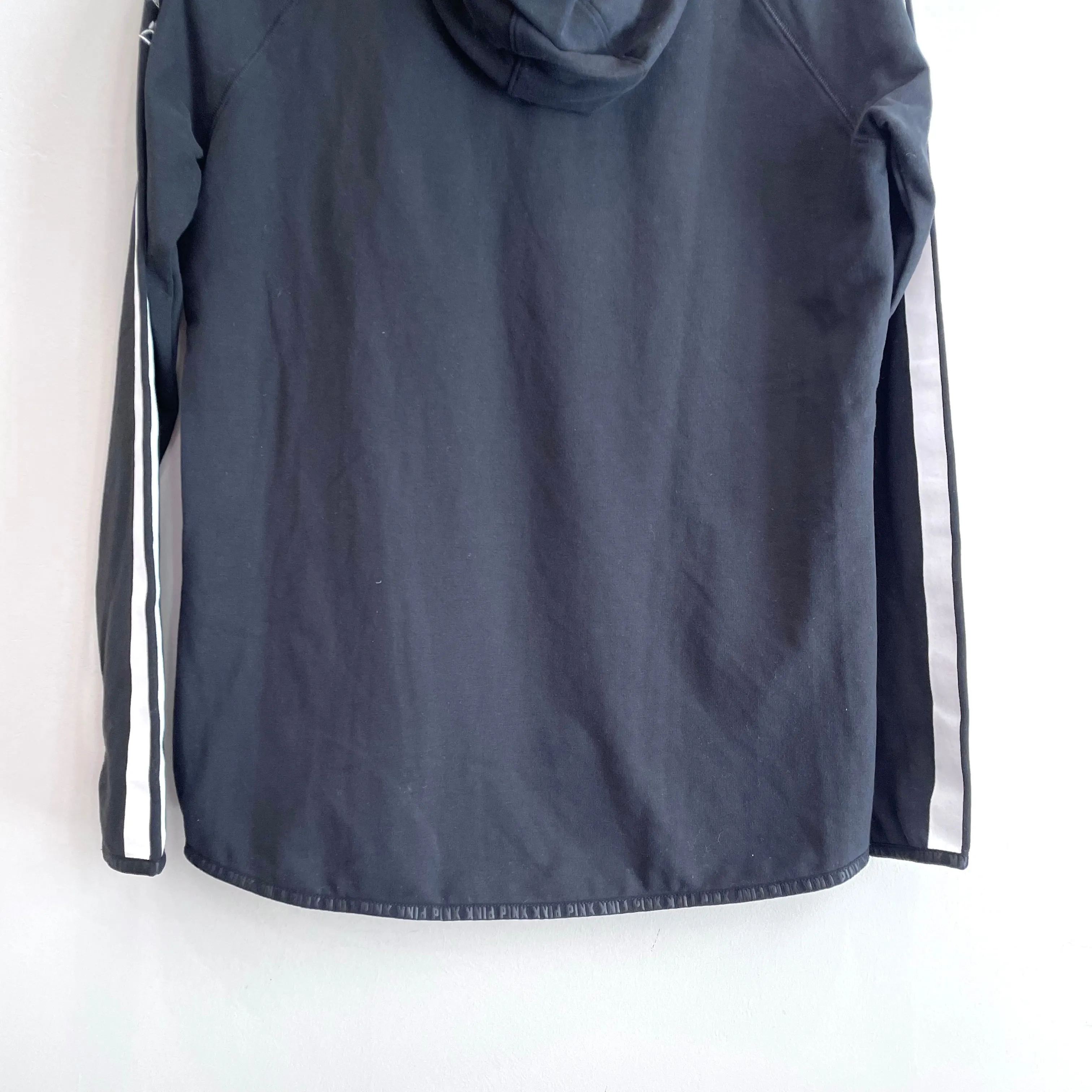Side Zip Hooded Thumbhole Jacket