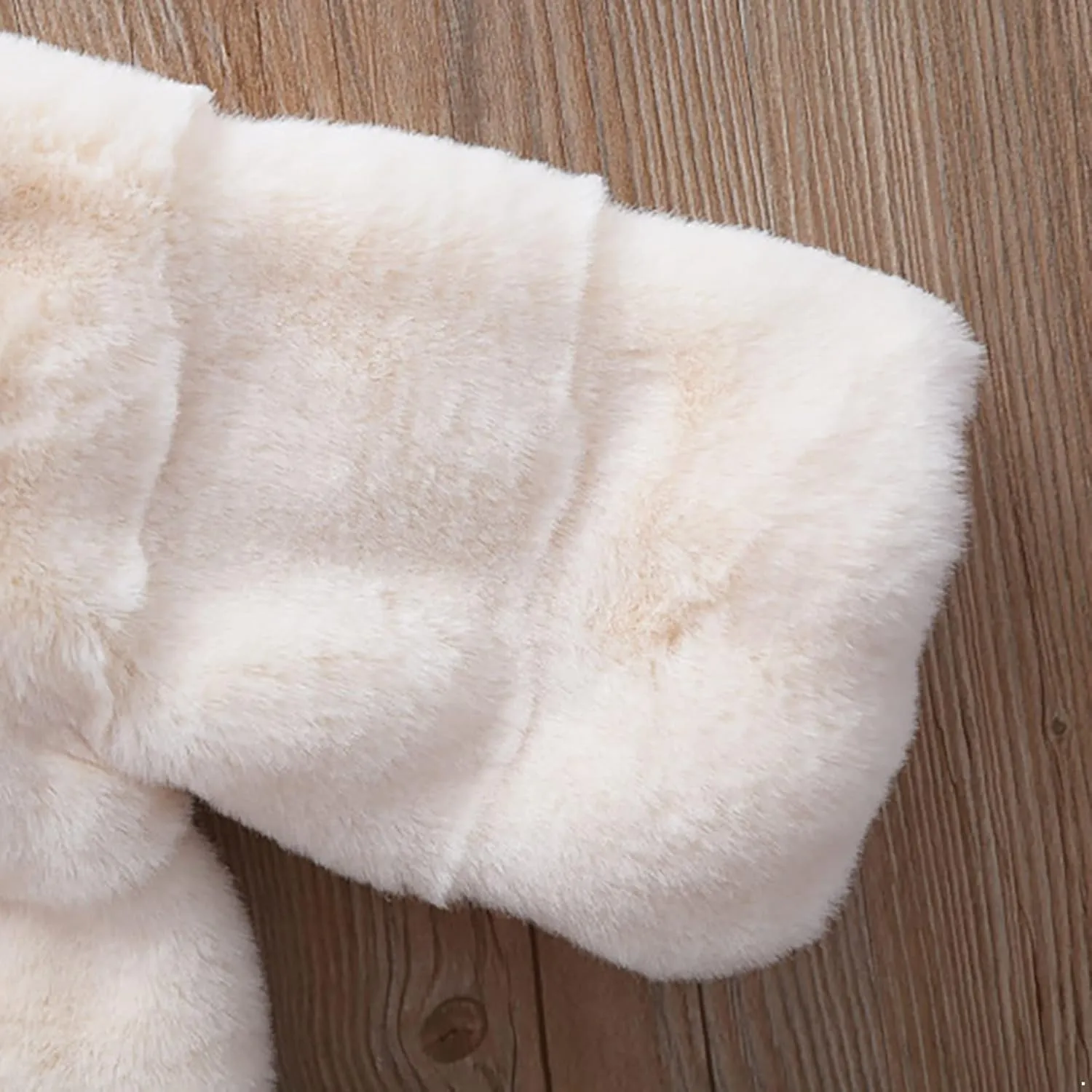 Yartina Newborn Infant Baby Girls Faux Fur Coat Winter Thick Jacket Cape Cloak Poncho 0-3 Years