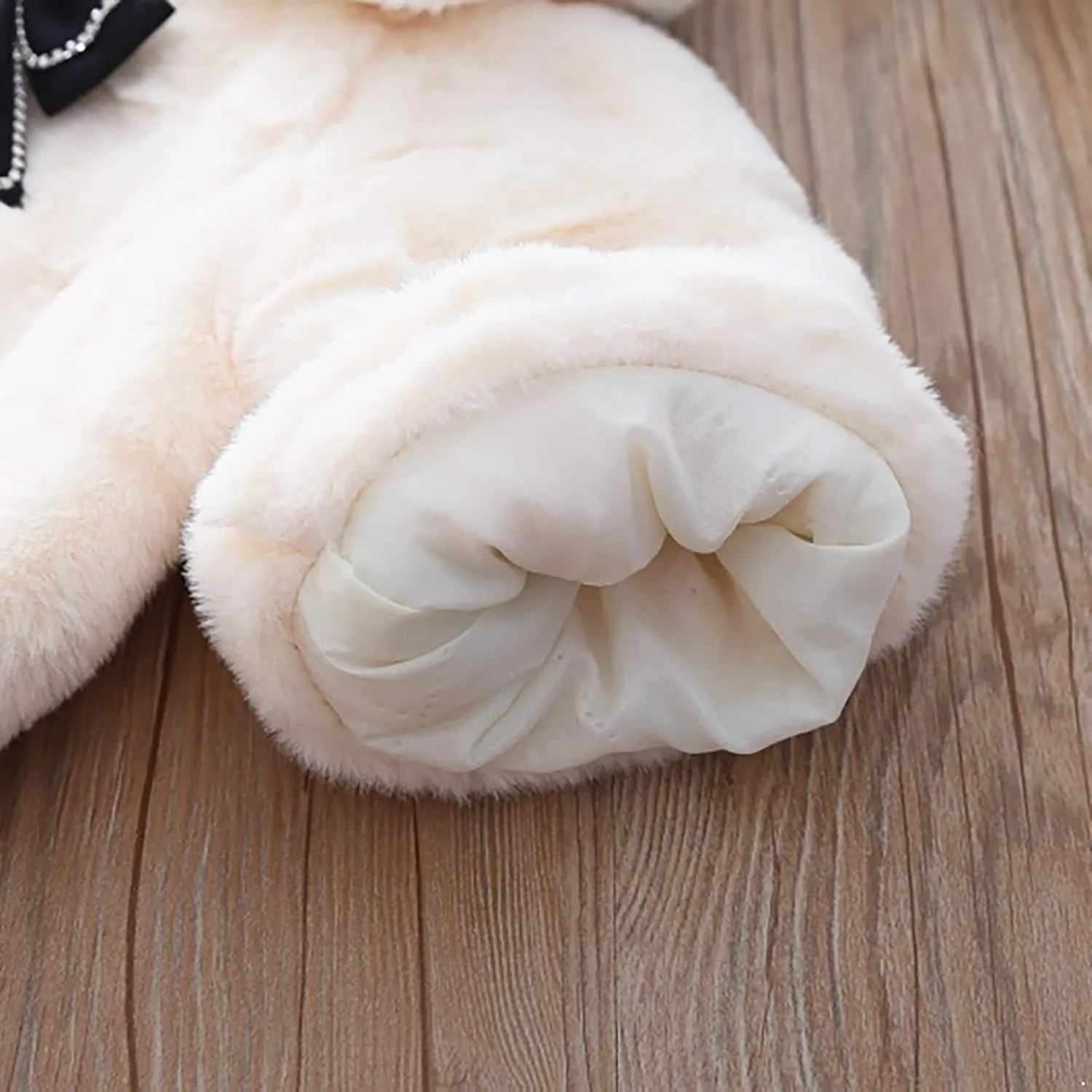 Yartina Newborn Infant Baby Girls Faux Fur Coat Winter Thick Jacket Cape Cloak Poncho 0-3 Years